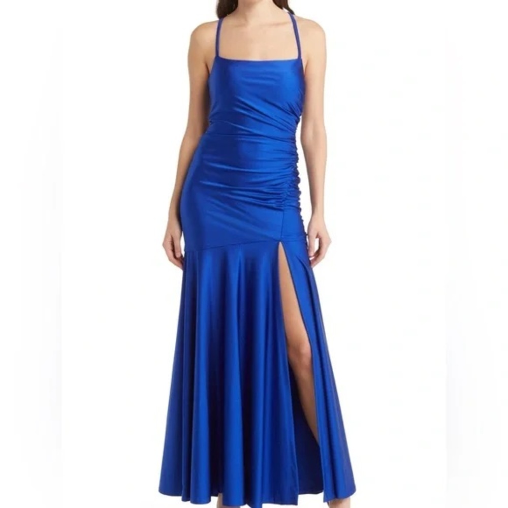 Morgan & Co. Royal Blue Dress